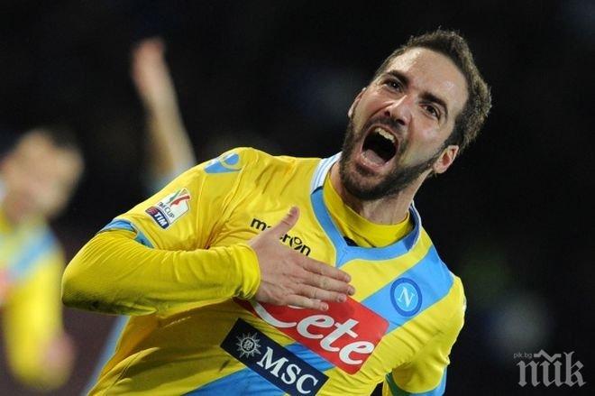 И Челси се включи в битката за Гонсало Игуаин