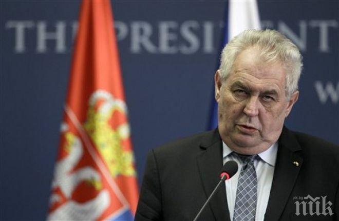 Чехия ограничи пълномощията на президента си 