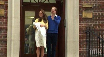 разкриха кръстниците принцеса шарлот