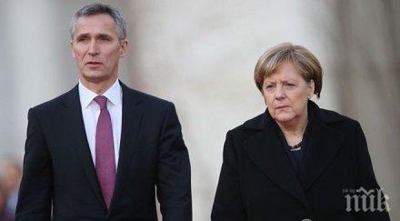 шефът нато ангела меркел никога става първа масата пие