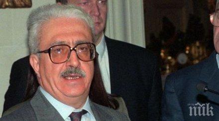 външният министър саддам хюсеин почина затвора