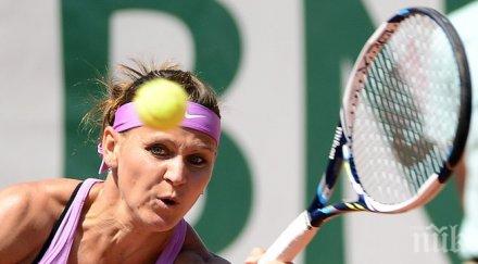 шафаржова петата левичарка финалистка големия шлем