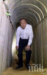 нелегален тунел затрупа активист хамас