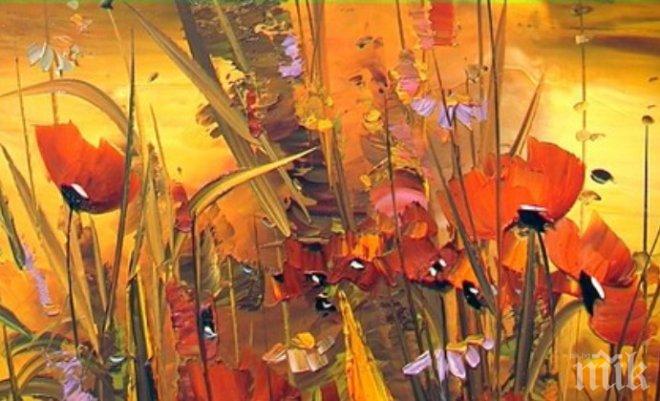 ПИК TV: Художникът на маковете със седма изложба в Пловдив