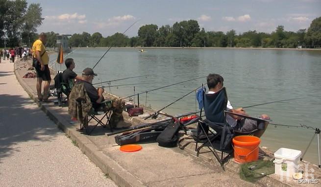 Въдица до въдица на Гребната база в Пловдив