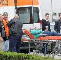 Тежка катастрофа в Пловдив: Джигит с БМВ влетя на тротоара и помете две жени и 1-годишно дете, после избяга