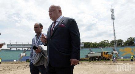 кралев доближава васил левски алианц арена ремонта