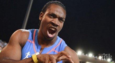 йохан блейк завърна пистата ямайка