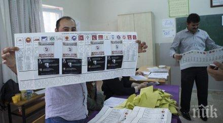 последни данни вота процентите кюрдите растат ердоган падат направи президентска република