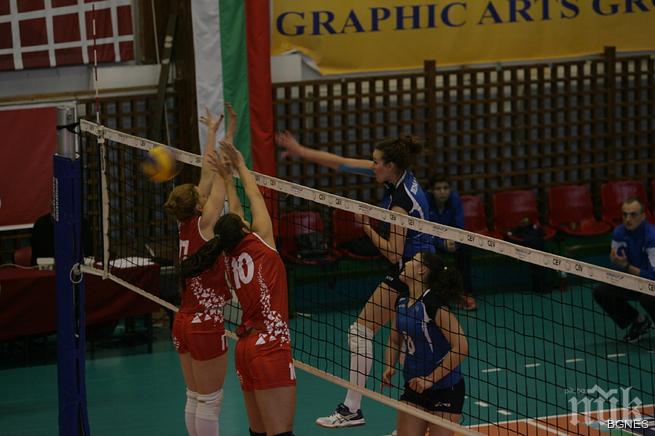 ЦСКА е шампион по волейбол при девойките старша възраст