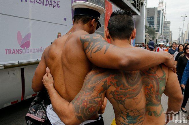 Многоцветна неделя зарадва Сао Пауло