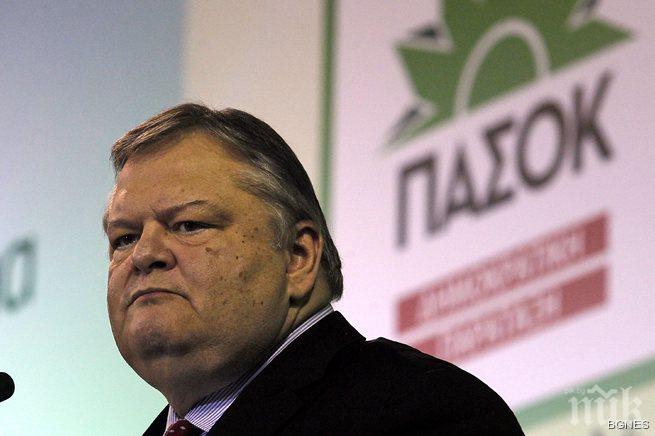 Лидерът на ПАСОК се оттегля от поста си