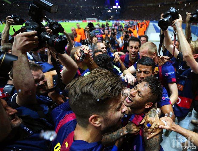 Неймар: Меси без съмнение ще спечели Златната топка за 2015 година