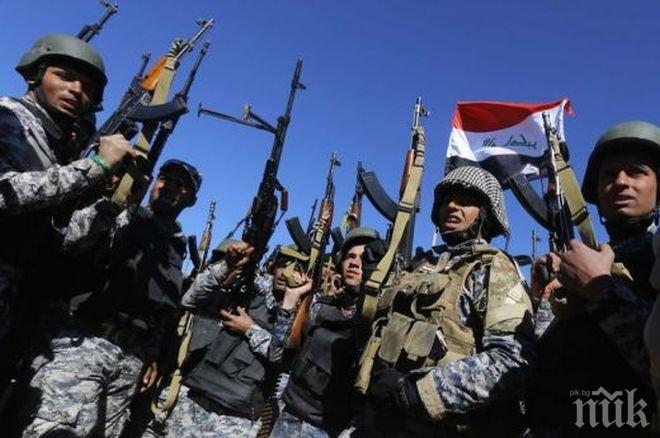 Армията на Ирак е изтласкала екстремистите от „Ислямска държава“ от град Байджи