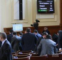 НС заседава извънредно заради ЗЗО на 16 юни