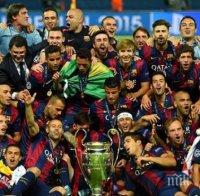 Тотална доминация - 10 от Барса в идеалния отбор на Шампионската лига