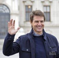 Том Круз задържа дъха си 6 минути