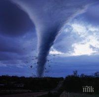 Торнадо се изви в Сибир