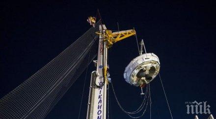 наса тества гигантски парашут бъдещи полети марс