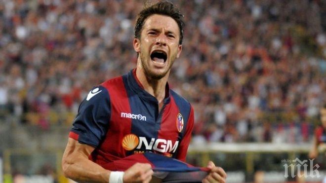 Болоня полудя и влезе в Серия А след голям късмет