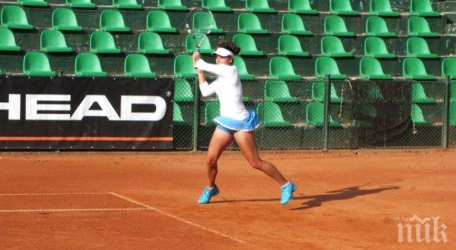 Виктория Томова достигна втория кръг на турнира в Баня Лука