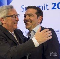 Ципрас и Юнкер са провели среща в Брюксел