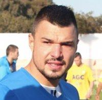 Божинов пред трансфер в Партизан