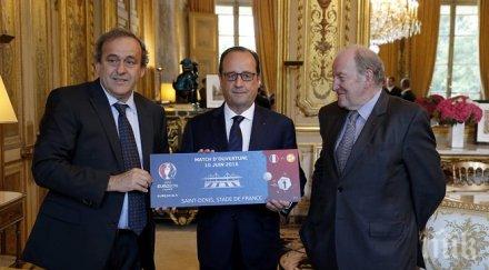 платини връчи оланд първия билет евро 2016