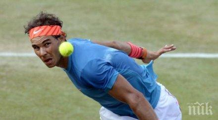 рафа надал започна сезона трева трисетова победа