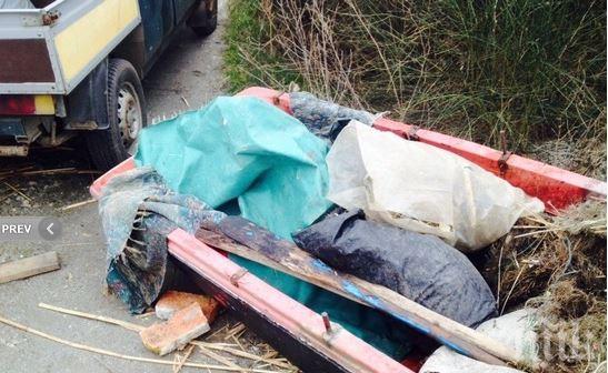 Спипаха бракониер на езерото „Мандра” след полицейска акция (снимки)