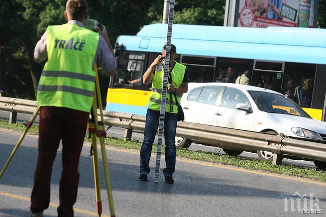 Ремонтират настилката на бул. Цариградско шосе