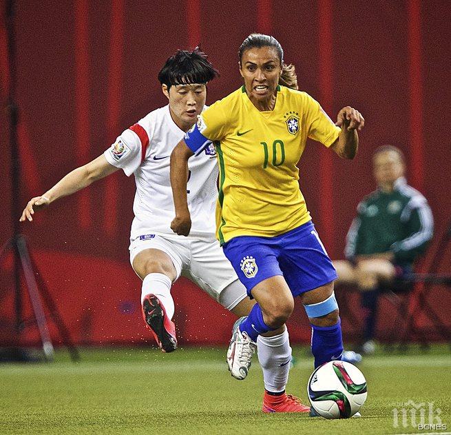 Марта счупи рекорд за най-много голове на Мондиали