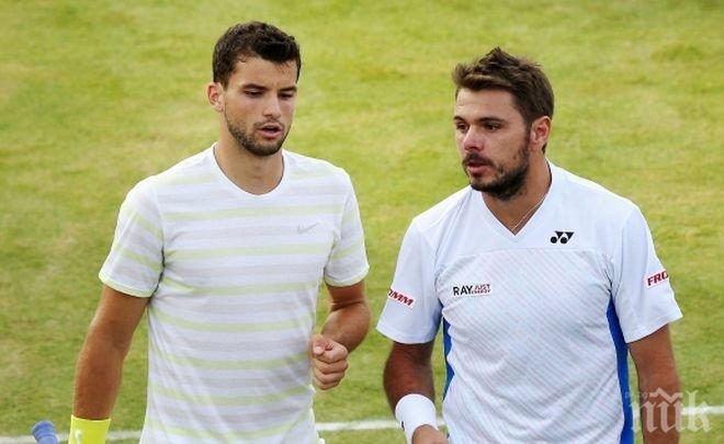 Гришо ще играе на двойки с Вавринка в Куинс Клъб