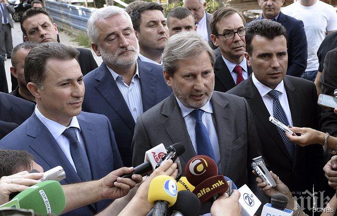 Срещата на Хан с македонските лидери може да продължи до среднощ