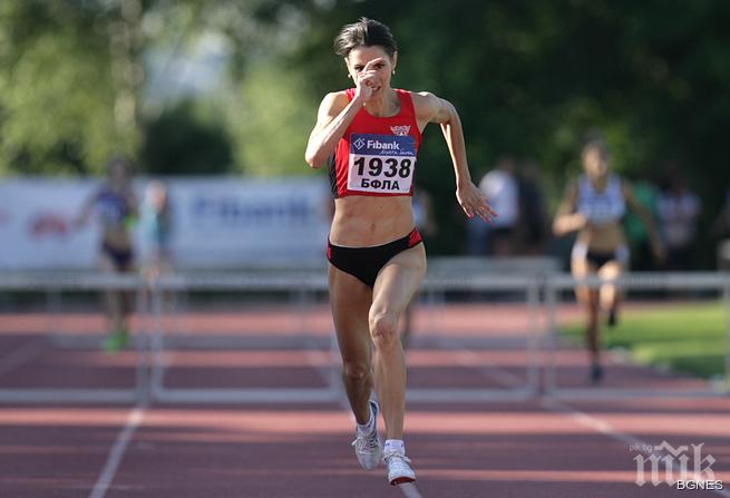 Ваня Стамболова с убедителна победа на 400 с препятствия