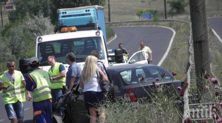 рено разби мантинелата благоевград