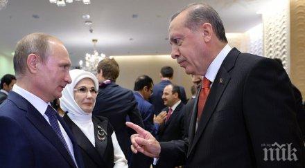 путин ердоган имаха закрита среща баку
