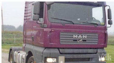 шофьор пропищя откраднали камиона бургас прибере застраховката