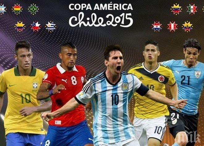 Колоритна церемония откри Копа Америка