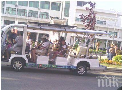 Забраняват атракционните влакчета за деца вечер в Приморско