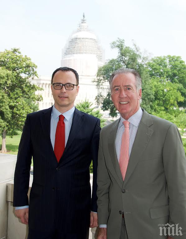 Мавродиев проведе среща с конгресмен Ричард Нийл във Вашингтон