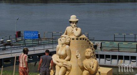 мария антоанета чарли чаплин победиха пясъчния фестивал русе