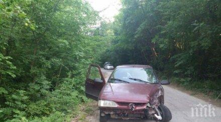 пиян шофьор потроши майка близнаци избяга снимка