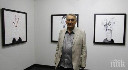 рожденикът светлин русев посвети изложба йордан кацамунски