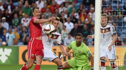 германия вкара гола гибралтар гърция падна фарьорски острови