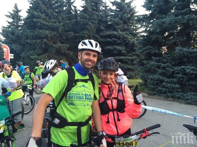 Жени ГЕРБ-София с участничка в колоездачния маратон Витоша 100