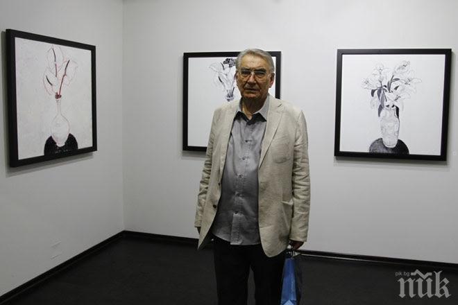 Рожденикът Светлин Русев посвети изложба на Йордан Кацамунски