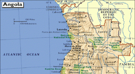 жертви ангола заради стълпотворение