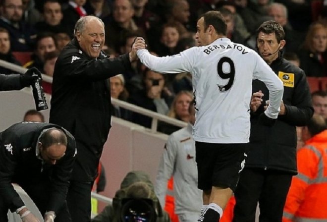 Фулъм поведе с гол на Бербатов