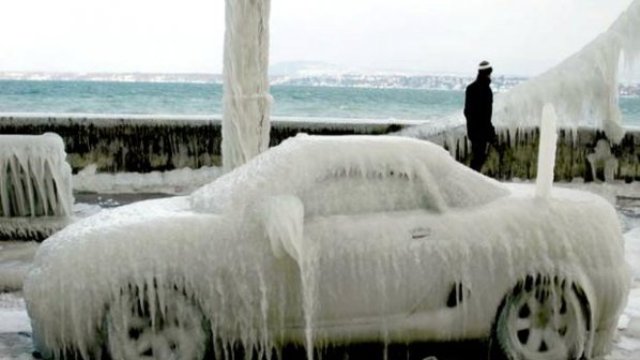 Сняг и студ за Богоявление